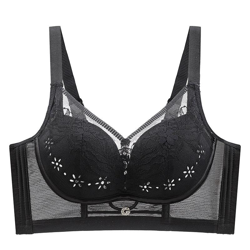 Hole cup non-magnetic underwear women s summer thin breathable gathering no steel ring closed breast adjustment type large chest small bra 42/95bc through cup thin section 0.5cm чорний
Hole cup non-magnetic underwear women s summer thin breathable gathering no steel ring closed breast adjustment type large chest small bra 42/95bc through cup thin section 0.5cm чорний