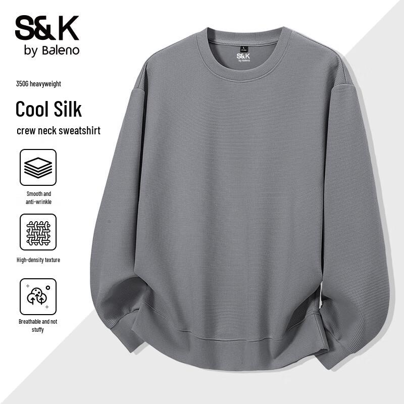 Baleno Men s S&K Series Solid Color Round Neck Sweatshirt XL
Baleno Men s S&K Series Solid Color Round Neck Sweatshirt XL