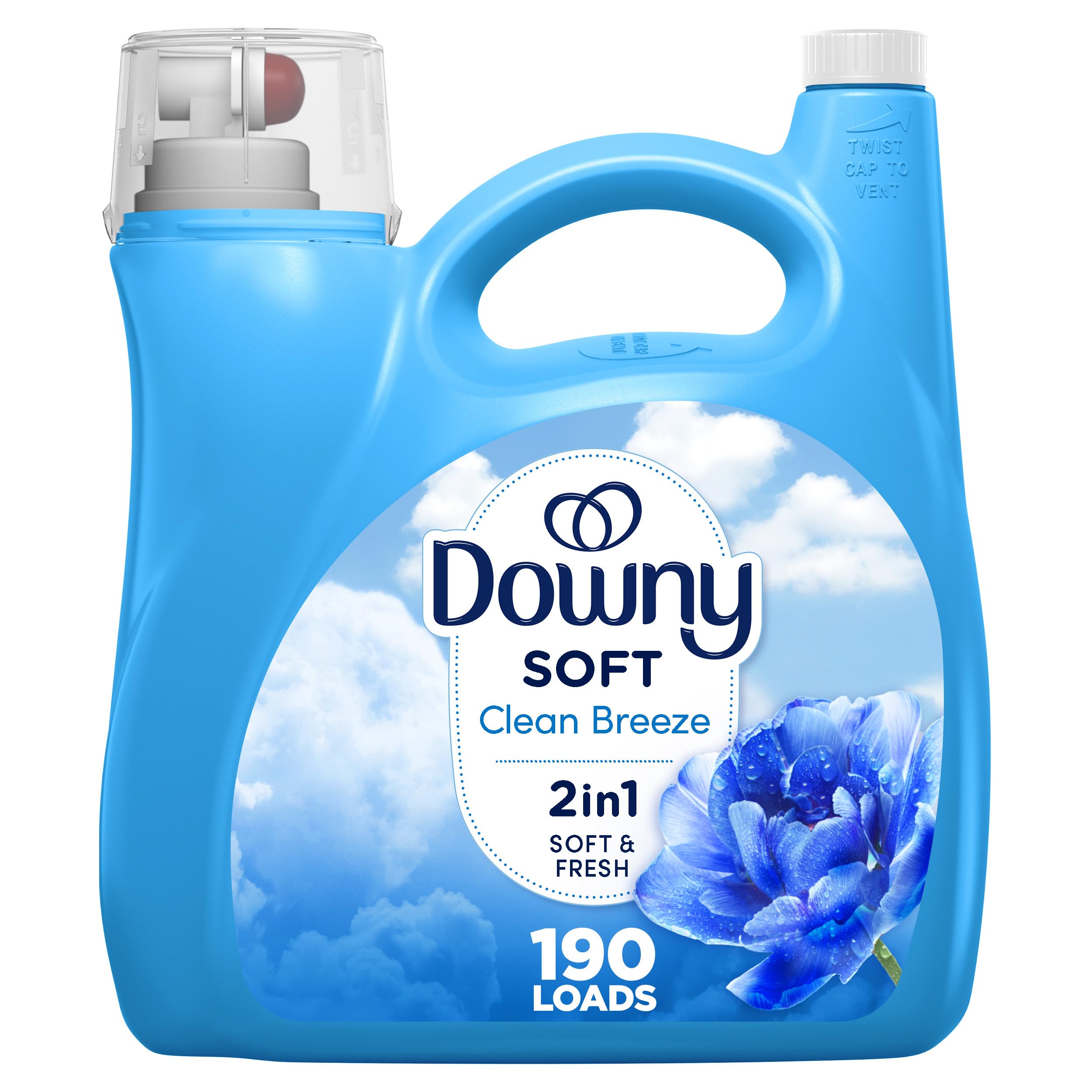 Жидкий кондиционер для белья Downy Clean Breeze 140 жидк. 190 загрузок (Кондиционер для белья), унция,
Жидкий кондиционер для белья Downy Clean Breeze 140 жидк. 190 загрузок (Кондиционер для белья), унция,