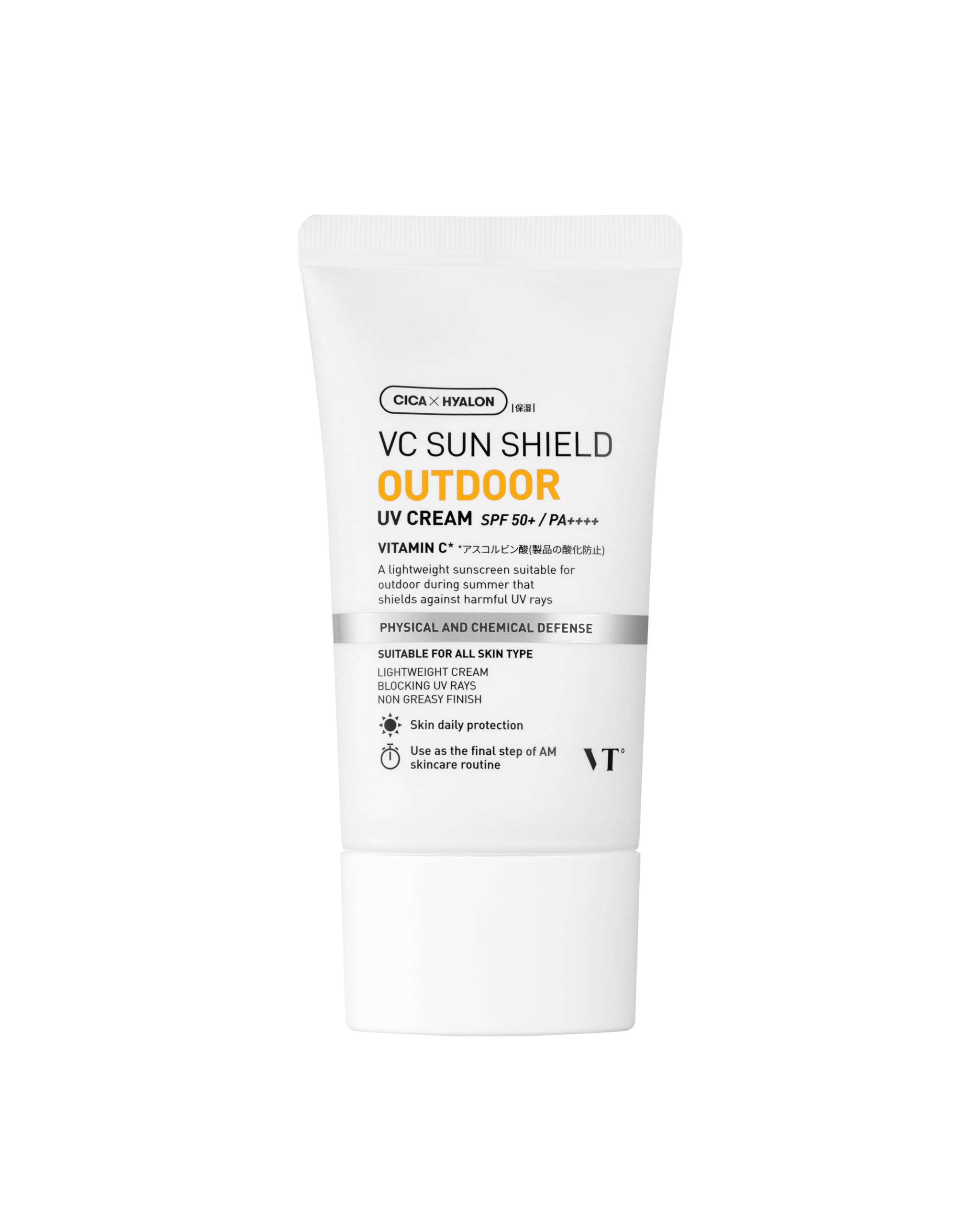 VTCOSMETICS VC Sunshield UV Cream 50г Солнцезащитный крем для лица и тела Корейская косметика (SPF50 + / PA ++++) (на открытом воздухе)
VTCOSMETICS VC Sunshield UV Cream 50г Солнцезащитный крем для лица и тела Корейская косметика (SPF50 + / PA ++++) (на открытом воздухе)