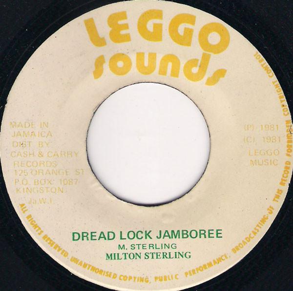 7inch Record MILTON STERLING Dread Lock Jamboree Dubwise NONE Leggo Sounds 1981 Jamaica Reggae Ska Dub Used
7inch Record MILTON STERLING Dread Lock Jamboree Dubwise NONE Leggo Sounds 1981 Jamaica Reggae Ska Dub Used