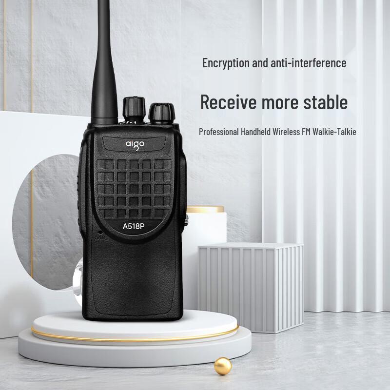Aigo A518P Professional Walkie-Talkie (CN version)
Aigo A518P Professional Walkie-Talkie (CN version)