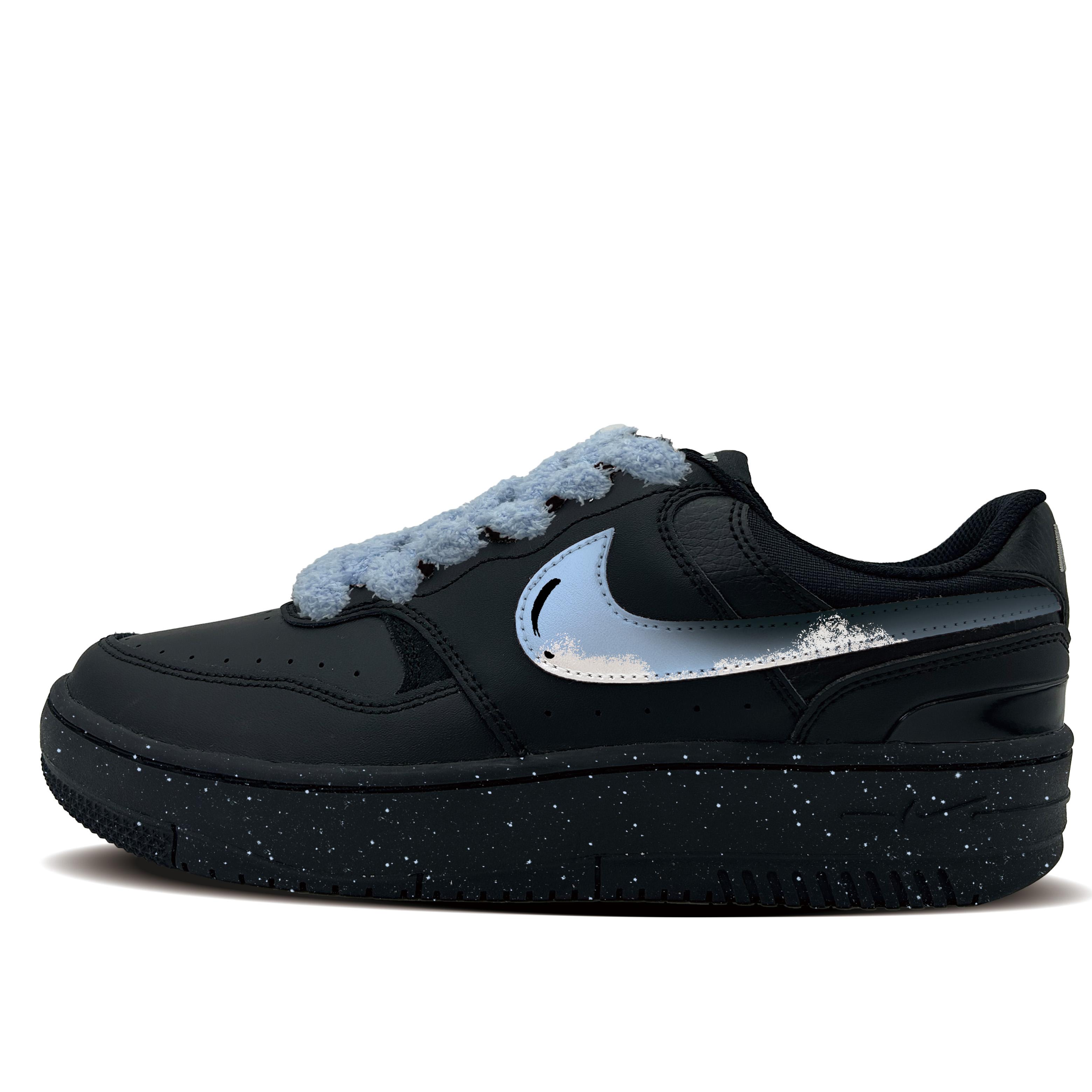 Nike Gamma Force Star Velvet Synthetic Leather Abrasion Resistant Low top Skateboard Shoes Women s Black HQ1674-001(team-1081) 36.5
Nike Gamma Force Star Velvet Synthetic Leather Abrasion Resistant Low top Skateboard Shoes Women s Black HQ1674-001(team-1081) 36.5