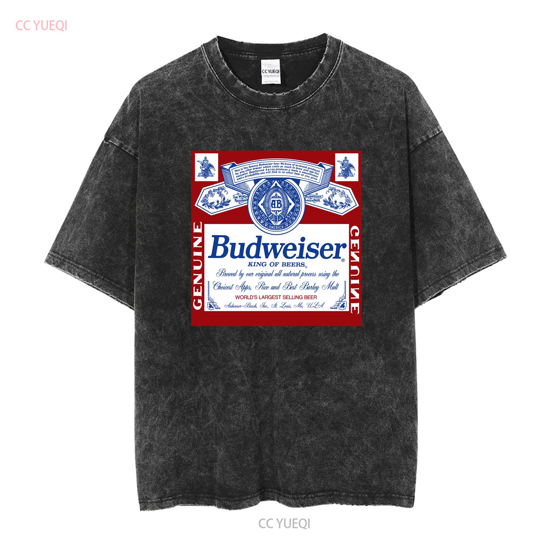Офіційно ліцензована футболка Budweiser вінтажна прана дизайнерський одяг стрітвеар Повсякденна унісекс Дихаюча Злегка розтяжна L
Офіційно ліцензована футболка Budweiser вінтажна прана дизайнерський одяг стрітвеар Повсякденна унісекс Дихаюча Злегка розтяжна L