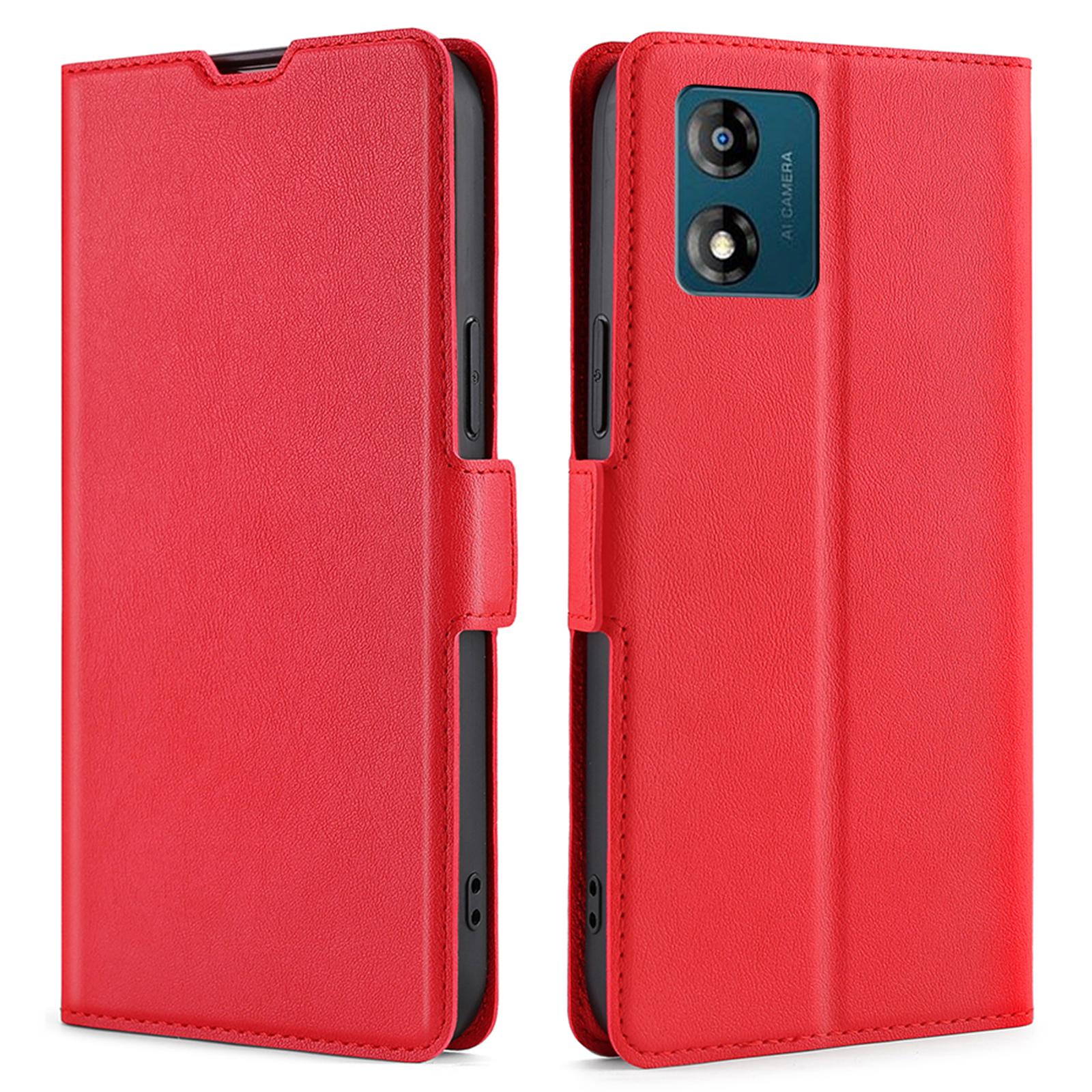 Stand Cell Phone Case for Motorola Moto E13 4G PU Leather Card Holder Protective Phone Cover Red
Stand Cell Phone Case for Motorola Moto E13 4G PU Leather Card Holder Protective Phone Cover Red