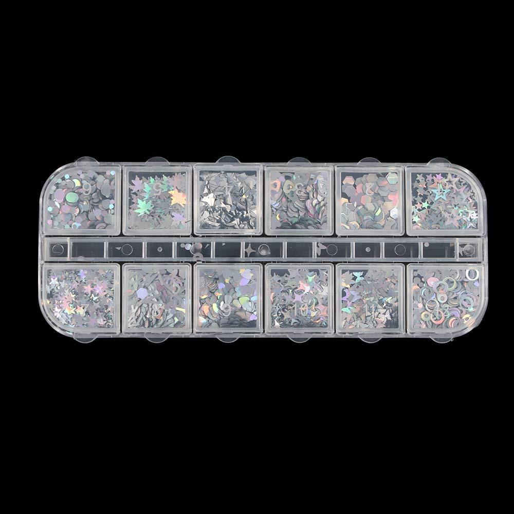 Letter Nail Art Decoration Holographic Nail Sequins Nail Glitter Flakes Manicure Accessories різнокольоровий
Letter Nail Art Decoration Holographic Nail Sequins Nail Glitter Flakes Manicure Accessories різнокольоровий