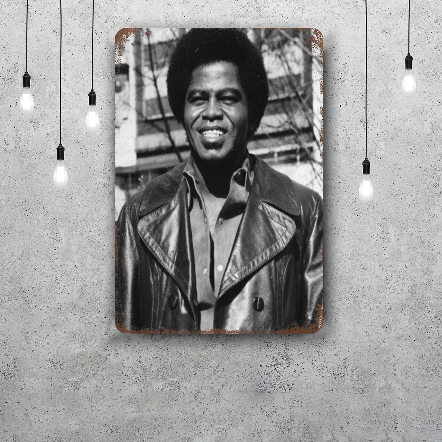 James Brown Metal Signs wall decor Vintage Tin Signs Captain Metal Poster Decor for Bar Pub Club Wall Decoration 20x30cm(7.8x11.8inch)
James Brown Metal Signs wall decor Vintage Tin Signs Captain Metal Poster Decor for Bar Pub Club Wall Decoration 20x30cm(7.8x11.8inch)