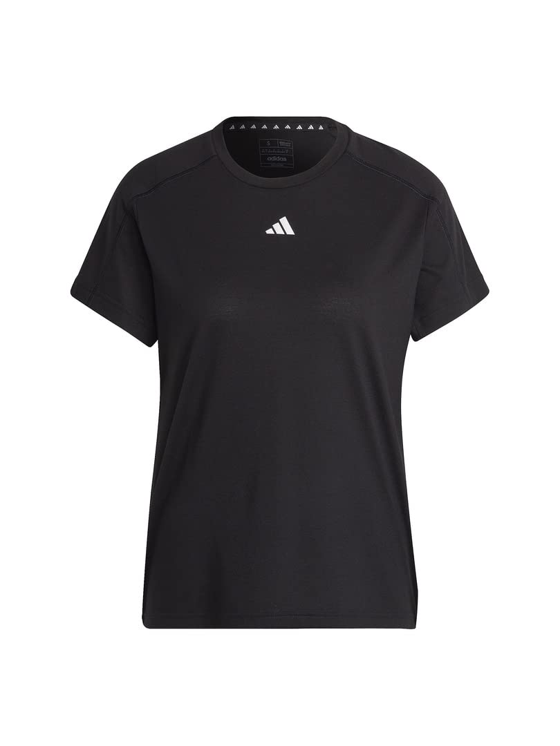 Adidas Aero Lady Train Essentials Минимальный логотип Круглый вырез Короткий рукав NEN26 Черный L Футболка Женская (HR7795)
Adidas Aero Lady Train Essentials Минимальный логотип Круглый вырез Короткий рукав NEN26 Черный L Футболка Женская (HR7795)