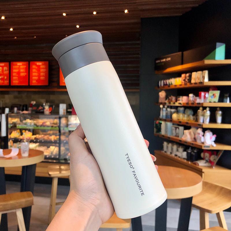 TYESO Simple Frosted Thermos Tea Cup Portable Stainless Steel Insulated Water Bottle Travel Car Drink Vacuum Cup 350/500ML 350ml белый
TYESO Simple Frosted Thermos Tea Cup Portable Stainless Steel Insulated Water Bottle Travel Car Drink Vacuum Cup 350/500ML 350ml белый