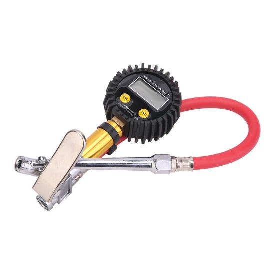 РК-дисплей Манометр для шин з гумовим шлангом Ергономічний дизайн 200PSI
РК-дисплей Манометр для шин з гумовим шлангом Ергономічний дизайн 200PSI