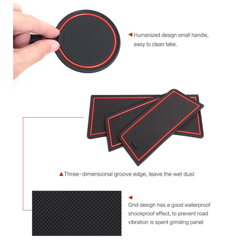 Liner Accessories for Colorado 2015-2024 Cup Holder Door Pocket Insert Mat 15-PCS Set Trims Anti-skid Mat красный
Liner Accessories for Colorado 2015-2024 Cup Holder Door Pocket Insert Mat 15-PCS Set Trims Anti-skid Mat красный