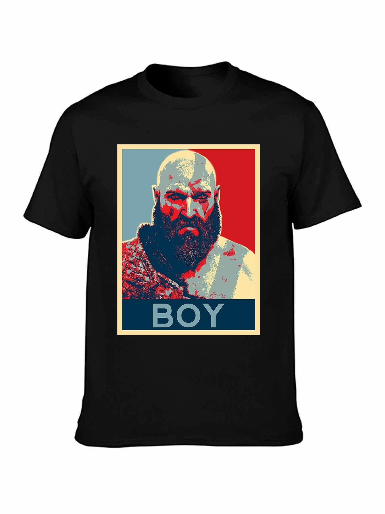 Boy Kratos God Of War Men T Shirt Vintage 100 Cotton Short Sleeve Tees Crew Neck TShirt Summer Style Clothes - Men s Summer C... 5XL різнокольоровий
Boy Kratos God Of War Men T Shirt Vintage 100 Cotton Short Sleeve Tees Crew Neck TShirt Summer Style Clothes - Men s Summer C... 5XL різнокольоровий