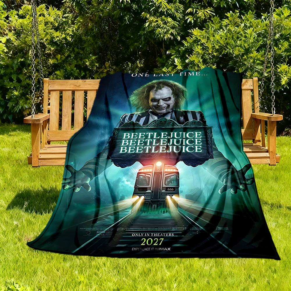 1PC Beetlejuice Outdoor Blanket Lightweight Flannel, Soft & Warm, All-Season Use for Sofa, Outdoor137 130x150cm
1PC Beetlejuice Outdoor Blanket Lightweight Flannel, Soft & Warm, All-Season Use for Sofa, Outdoor137 130x150cm