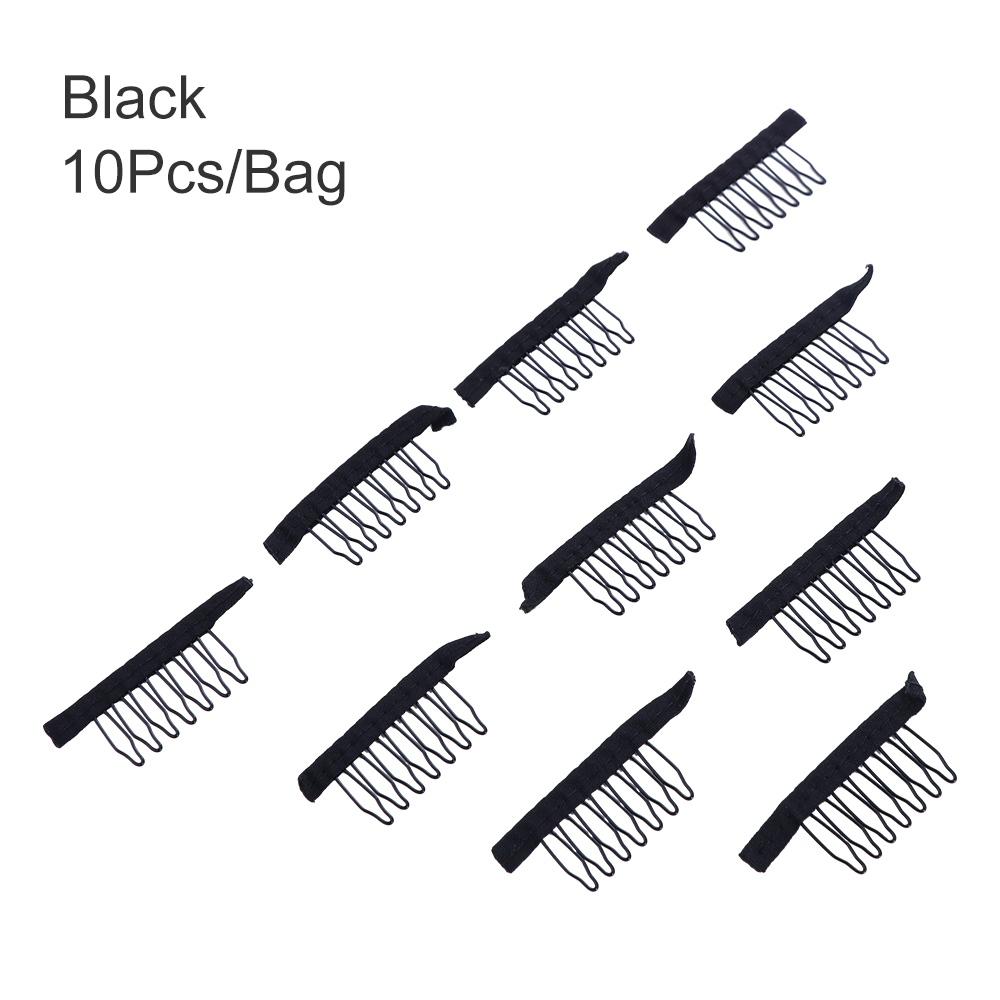 Stainless Steel Tooth Black Lace Wig Caps Clips Wig Accessories Hair Comb Wig Clips Hair Extensions чёрный
Stainless Steel Tooth Black Lace Wig Caps Clips Wig Accessories Hair Comb Wig Clips Hair Extensions чёрный