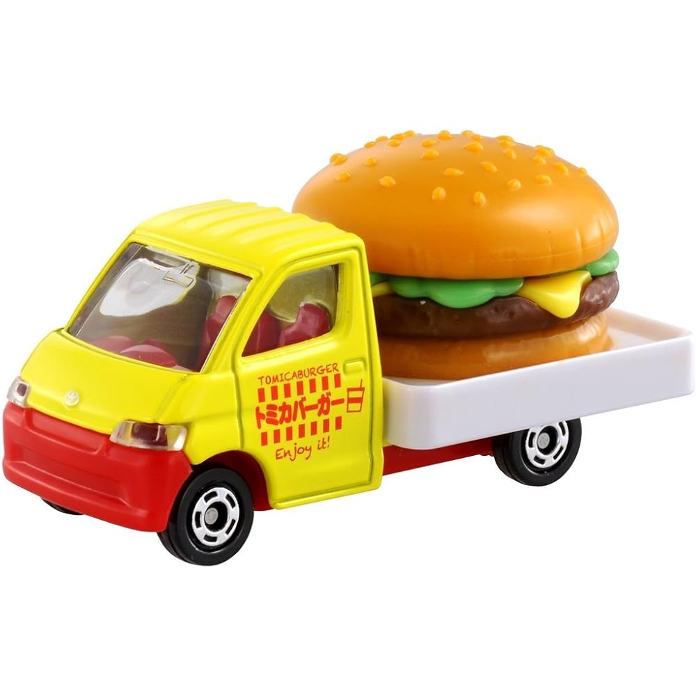 Takara Tomy Tomica No.54 Toyota Town Ace Hamburger Car Toy for Ages 3 and Up Miniature Vehicle
Takara Tomy Tomica No.54 Toyota Town Ace Hamburger Car Toy for Ages 3 and Up Miniature Vehicle