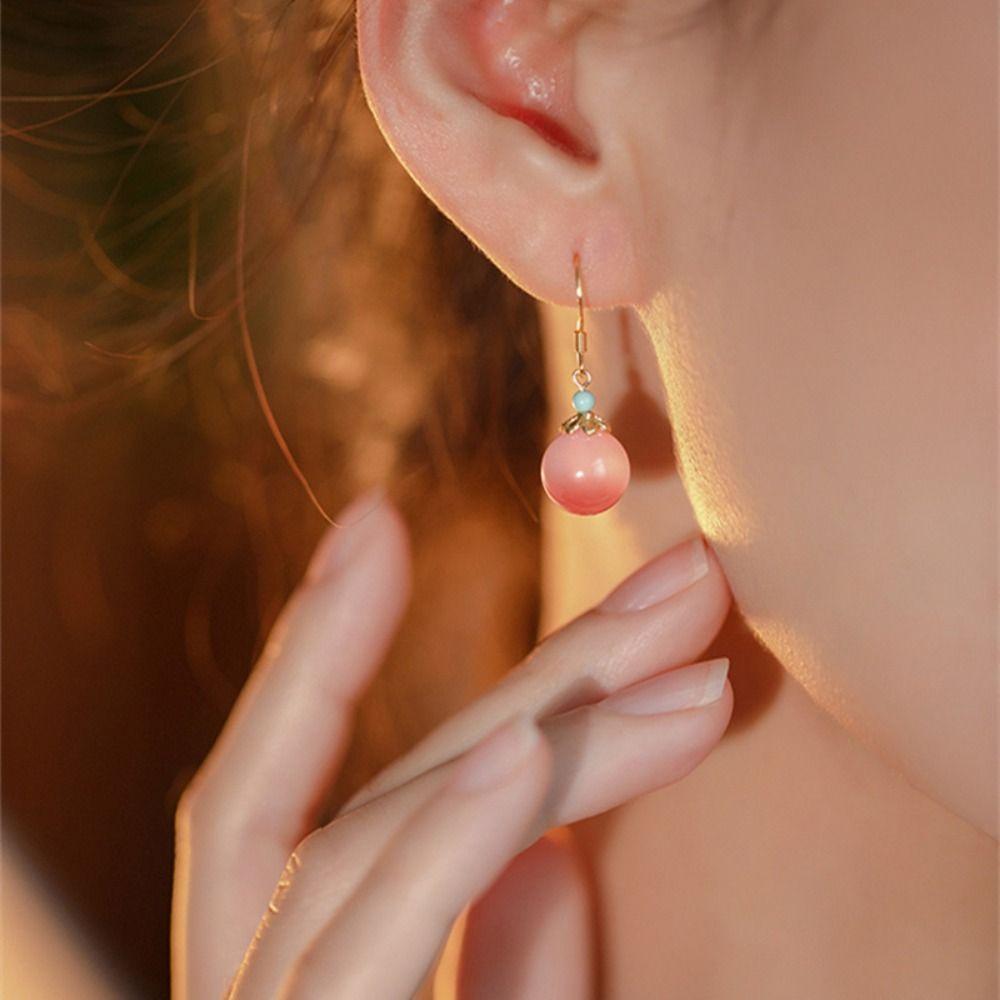 Lucky Crystal Peach Earrings Strawberry Crystal Pink Niche Earrings Sweet Stud Earrings Girl золотой
Lucky Crystal Peach Earrings Strawberry Crystal Pink Niche Earrings Sweet Stud Earrings Girl золотой