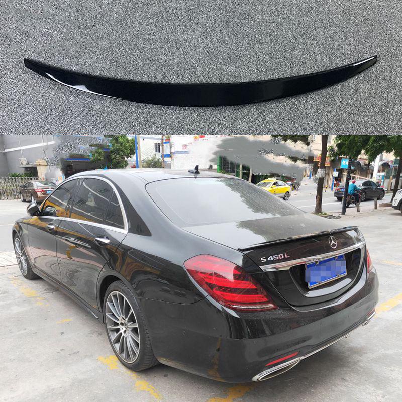 Mercedes S-Class W222 AMG Style Rear Spoiler, Gloss Black Carbon Fiber Pattern, 2014-2020, No Drilling Needed. Gloss Black
Mercedes S-Class W222 AMG Style Rear Spoiler, Gloss Black Carbon Fiber Pattern, 2014-2020, No Drilling Needed. Gloss Black