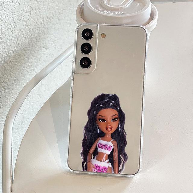 Прекрасный чехол для куклы Bratz для Samsung Galaxy S10e S21 Fe S23 Ultra 5g S20 Plus S10 Lite S9 S22 S20fe, прозрачный мягкий чехол, принципиально Samsung S21 5G
Прекрасный чехол для куклы Bratz для Samsung Galaxy S10e S21 Fe S23 Ultra 5g S20 Plus S10 Lite S9 S22 S20fe, прозрачный мягкий чехол, принципиально Samsung S21 5G