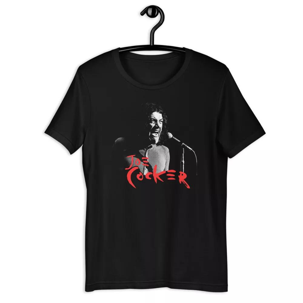 JOE COCKER Mens Black Tee Short-Sleeve Unisex T-Shirt S
JOE COCKER Mens Black Tee Short-Sleeve Unisex T-Shirt S