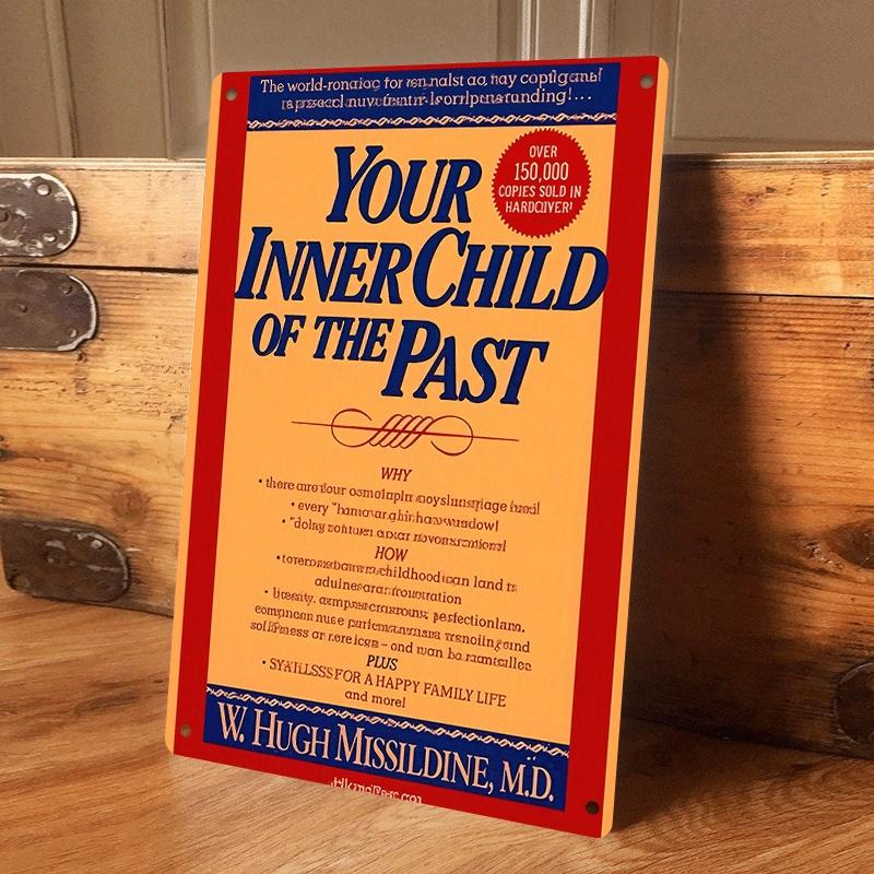 1 piece of retro-style tinplate wall hanging plaque featuring your past inner child, a psychoanalytic psychology-themed decorati (as the picture,20x30cm)
1 piece of retro-style tinplate wall hanging plaque featuring your past inner child, a psychoanalytic psychology-themed decorati (as the picture,20x30cm)