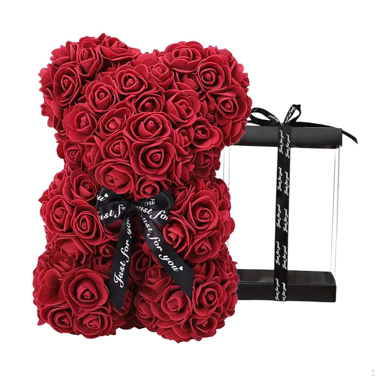 Bear with Box Featuring Simulation Flowers for Women and Partners Rose Gift червоний
Bear with Box Featuring Simulation Flowers for Women and Partners Rose Gift червоний