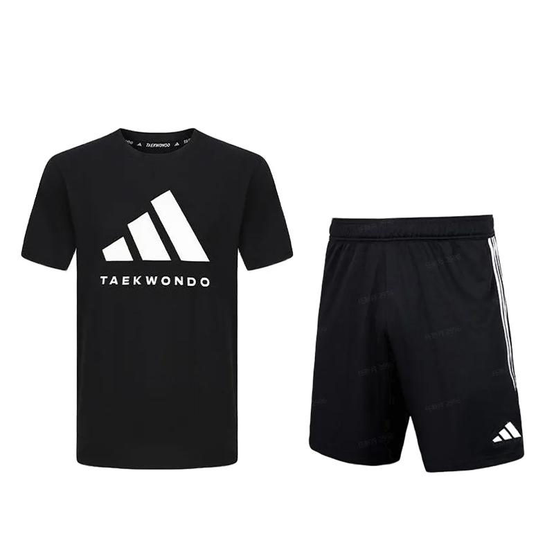 Adidas Retro Loose Letter Logo Design Round Grow Short Sleeve Comfortable Solid Color Mid Tail Shorts Casual Sports Set ADICLTS24TK-BW+HT6129 M
Adidas Retro Loose Letter Logo Design Round Grow Short Sleeve Comfortable Solid Color Mid Tail Shorts Casual Sports Set ADICLTS24TK-BW+HT6129 M