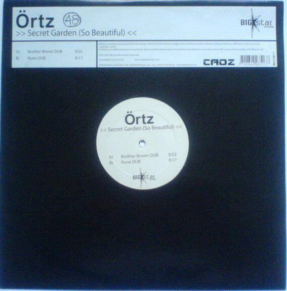 12inch Record ORTZ - Secret Garden (So Beautiful) BIGV0911 Big Star Record 2003 Denmark Dance & Electronica Used
12inch Record ORTZ - Secret Garden (So Beautiful) BIGV0911 Big Star Record 2003 Denmark Dance & Electronica Used