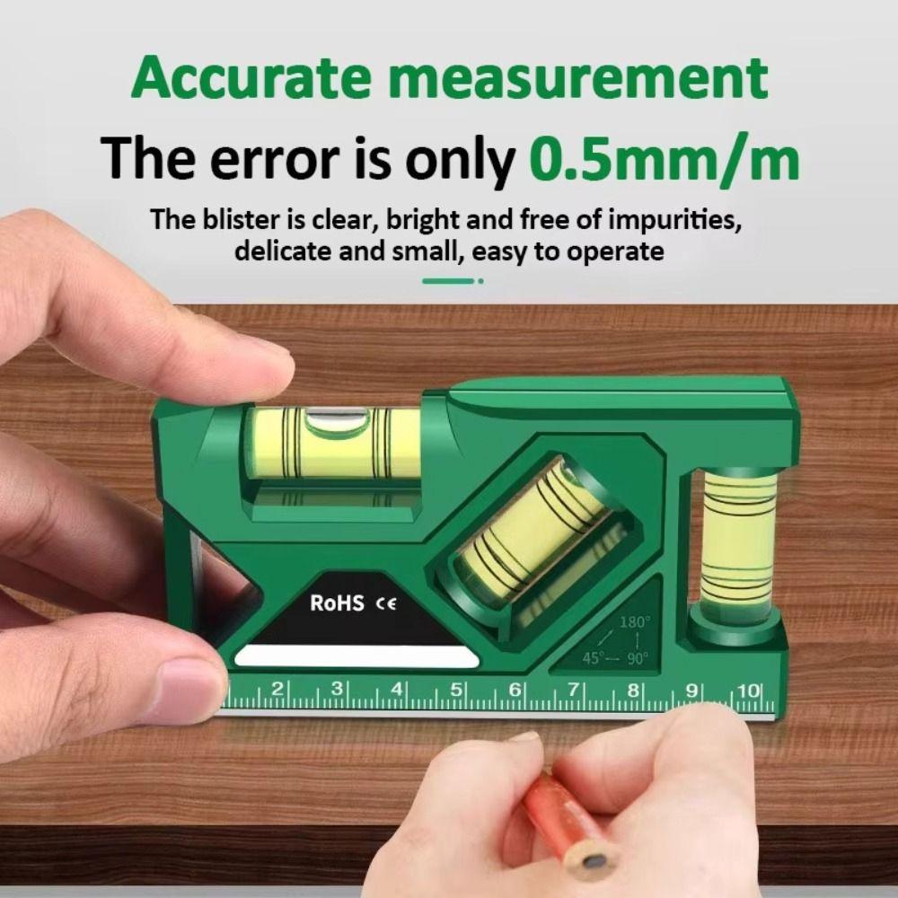 Magnetic Level Ruler Accurate Measurement Measurement Tools Portable Level Gauge Protractor White-150mm
Magnetic Level Ruler Accurate Measurement Measurement Tools Portable Level Gauge Protractor White-150mm