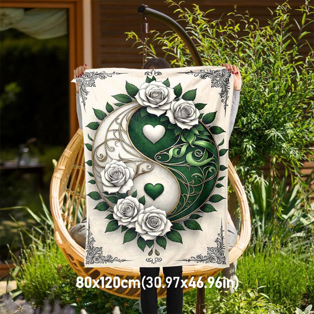 1pc Yin-Yang Heart Outdoor Flannel Blanket Soft Warm All-Season Throw for Sofa Bed Car Camping Office, Cozy Gift Idea1266S 80x120cm(31x47inch)
1pc Yin-Yang Heart Outdoor Flannel Blanket Soft Warm All-Season Throw for Sofa Bed Car Camping Office, Cozy Gift Idea1266S 80x120cm(31x47inch)