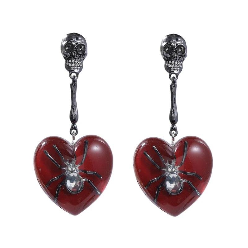 Череп Паук Висячие Серьги Для Женщин Смола Сердце Хип-Хоп Рок Вечерние Ювелирные Изделия Подарки
Череп Паук Висячие Серьги Для Женщин Смола Сердце Хип-Хоп Рок Вечерние Ювелирные Изделия Подарки