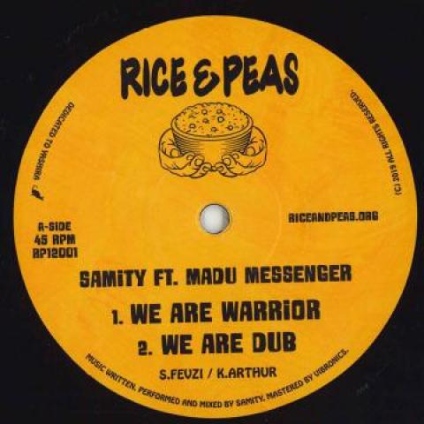 12inch Record SAMITY, MADU MESSENGER / SAMITY, I - We Are Warrior; We Are Dub / Warrio RP12001 Rice & Peas 2019 Europe Reggae, Ska & Dub
12inch Record SAMITY, MADU MESSENGER / SAMITY, I - We Are Warrior; We Are Dub / Warrio RP12001 Rice & Peas 2019 Europe Reggae, Ska & Dub
