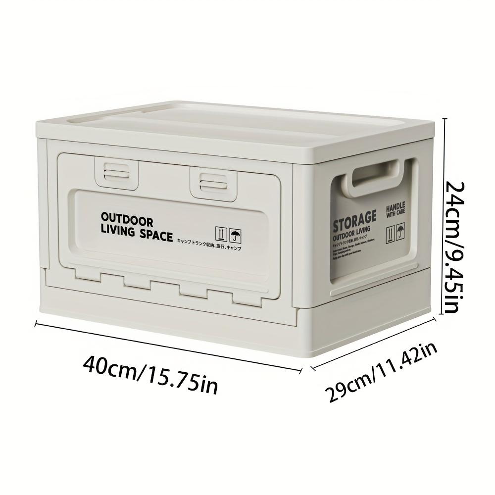 1 шт. Складной ящик для хранения вещей для кемпинга - прочный пластик, синий и белый, многосекционный органайзер для багажника автомобиля, пикника на открытом воздухе и жизненного пространства белый
1 шт. Складной ящик для хранения вещей для кемпинга - прочный пластик, синий и белый, многосекционный органайзер для багажника автомобиля, пикника на открытом воздухе и жизненного пространства белый