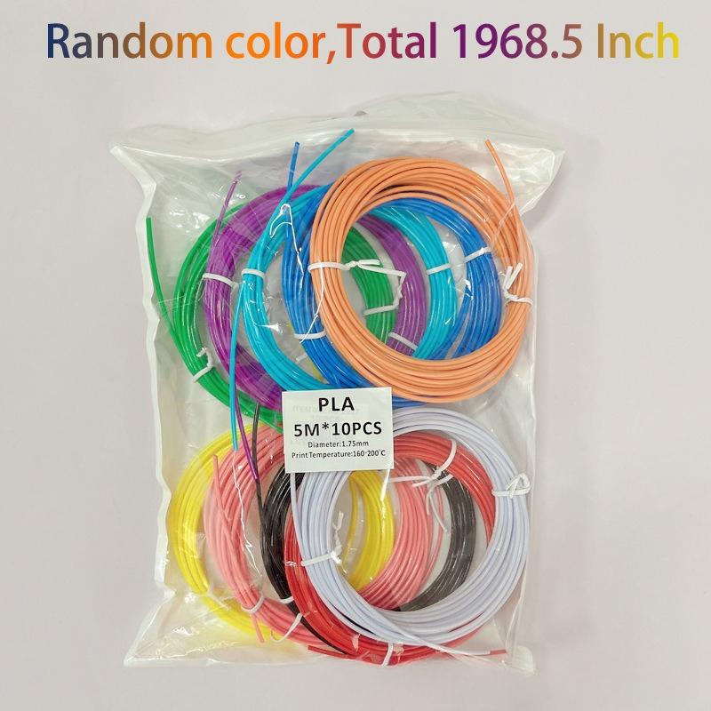 Practical 1.75mm Print Filament ABS/PLA 10m Modeling For 3D Drawing Printer Pen (Random Color)
Practical 1.75mm Print Filament ABS/PLA 10m Modeling For 3D Drawing Printer Pen (Random Color)