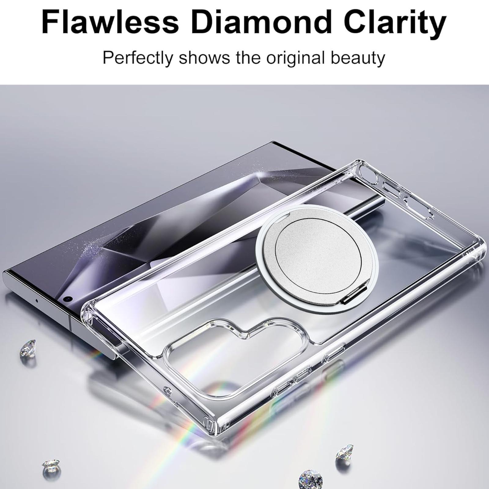 For Samsung Galaxy S25 Ultra Shockproof Case TPU PC Rotating Kickstand Clear Phone Cover A
For Samsung Galaxy S25 Ultra Shockproof Case TPU PC Rotating Kickstand Clear Phone Cover A
