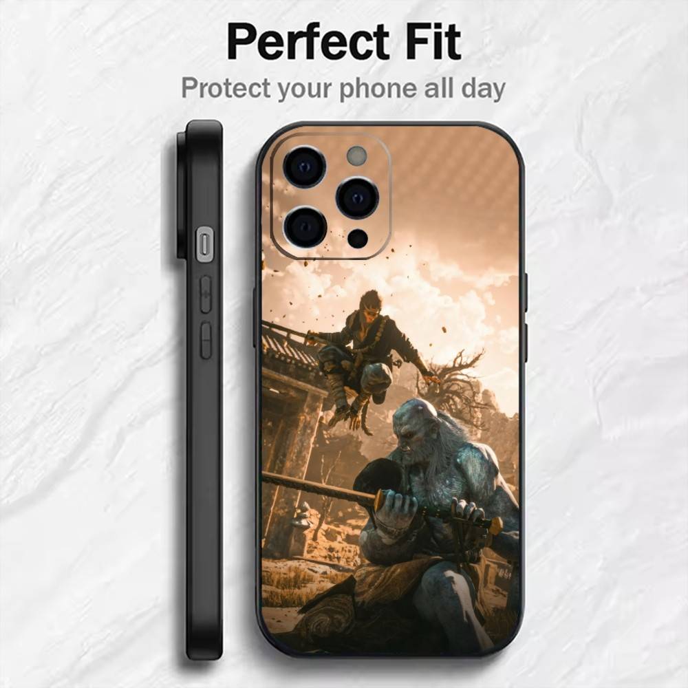 Legend Black WUKONG SUN Phone Case For iPhone17,16,15,14,13,12 Plus,Max Soft Silicone Black Cover iPhone15pro
Legend Black WUKONG SUN Phone Case For iPhone17,16,15,14,13,12 Plus,Max Soft Silicone Black Cover iPhone15pro