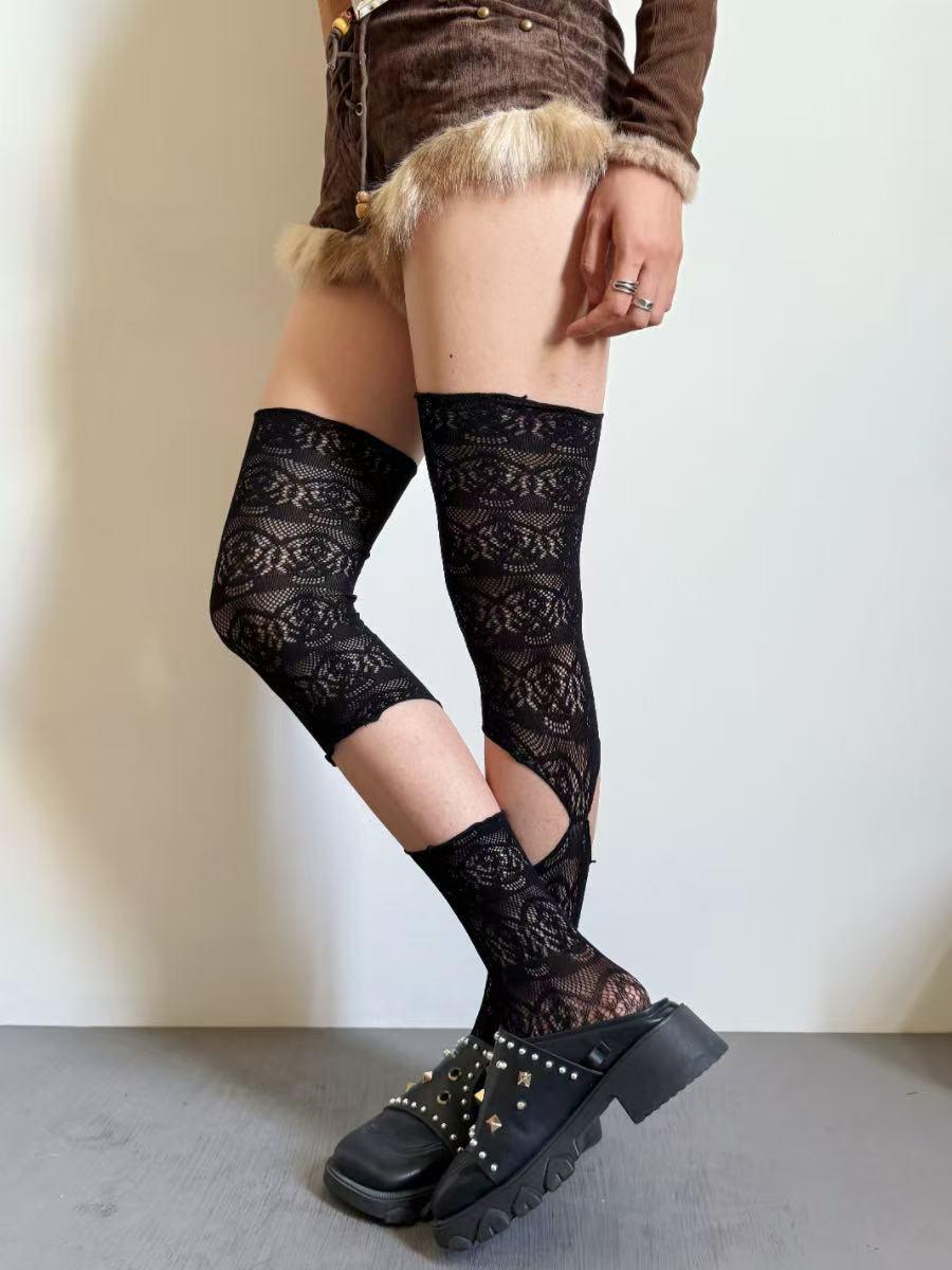Y2K Retro Thigh High Mesh Socks: Slimming Spliced Over-Knee Style for Women, Ideal for Autumn One Size чорний
Y2K Retro Thigh High Mesh Socks: Slimming Spliced Over-Knee Style for Women, Ideal for Autumn One Size чорний