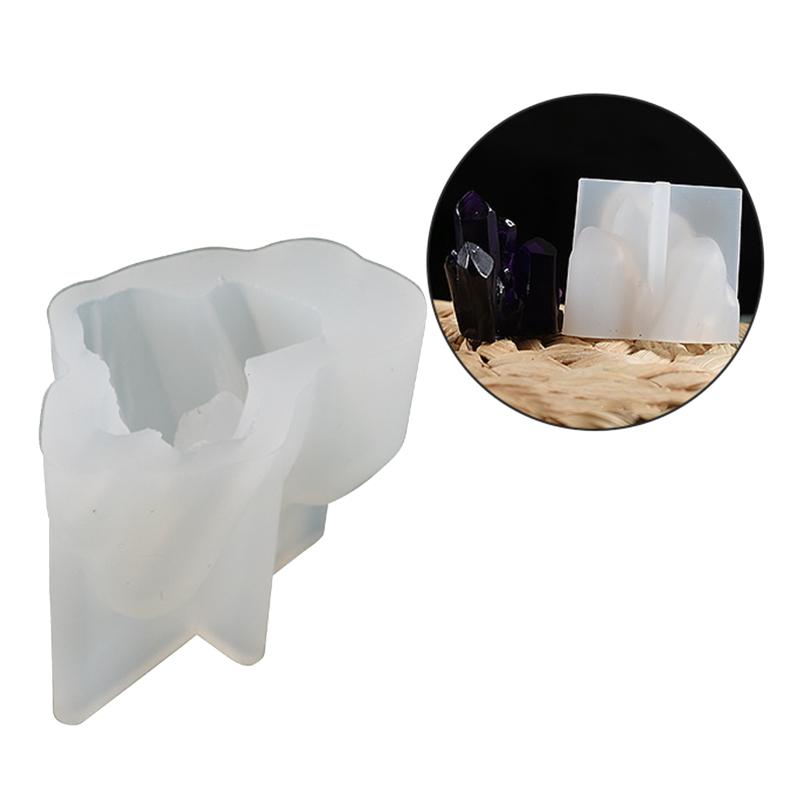 18 Styles Ice Cluster Ornament Epoxy Crystal Cluster Mould Rockery Stone Ice Crystal Pillar Candle Silicone Mould
18 Styles Ice Cluster Ornament Epoxy Crystal Cluster Mould Rockery Stone Ice Crystal Pillar Candle Silicone Mould