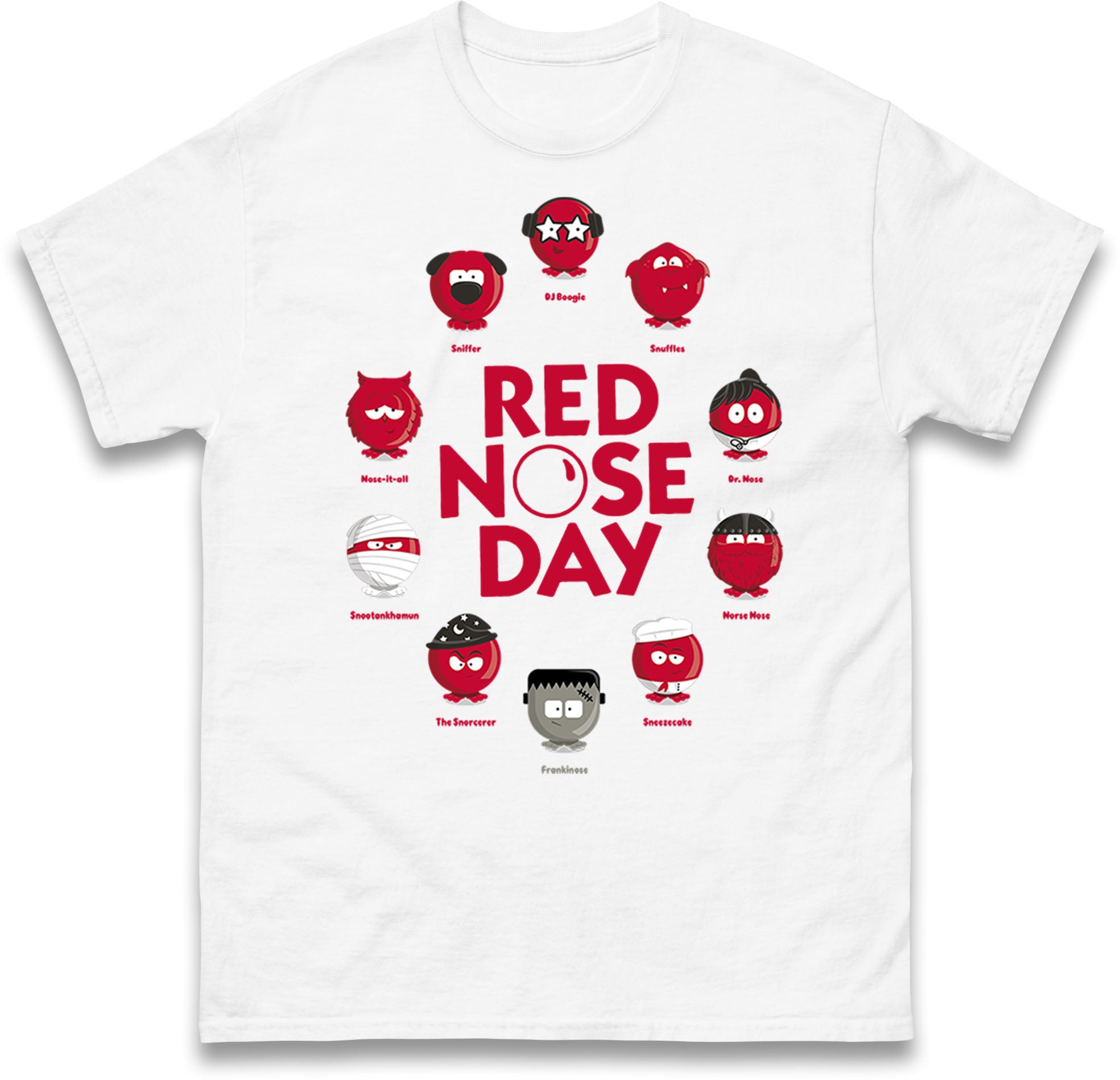 Red Nose Day Funny Noses Mens T Shirt Womens Tops Tees 2XL
Red Nose Day Funny Noses Mens T Shirt Womens Tops Tees 2XL