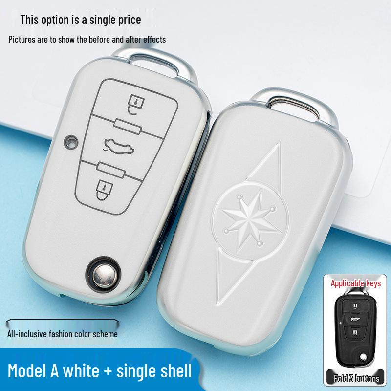 Roewe 360 Plus Key Case: Full-Coverage Protective Shell for 750/350 Models, Remote Control, Unisex
Roewe 360 Plus Key Case: Full-Coverage Protective Shell for 750/350 Models, Remote Control, Unisex