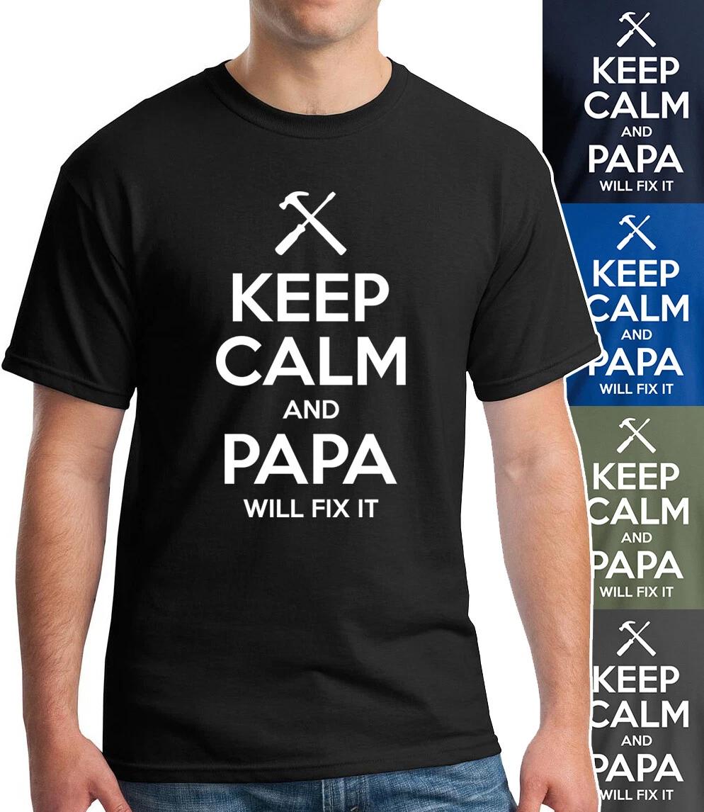 Keep Calm and Papa Will Fix It T-Shirt Nerd Geek Dude Retro Classic 90s Family 3XL
Keep Calm and Papa Will Fix It T-Shirt Nerd Geek Dude Retro Classic 90s Family 3XL
