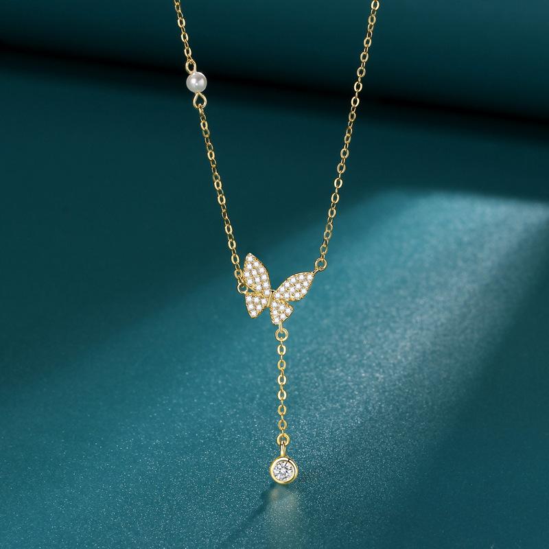 Butterfly Tassel Necklace Women S Pearl Pendant Accessories Ins Women S Versatile Jewelry Premium Durable Quality
Butterfly Tassel Necklace Women S Pearl Pendant Accessories Ins Women S Versatile Jewelry Premium Durable Quality