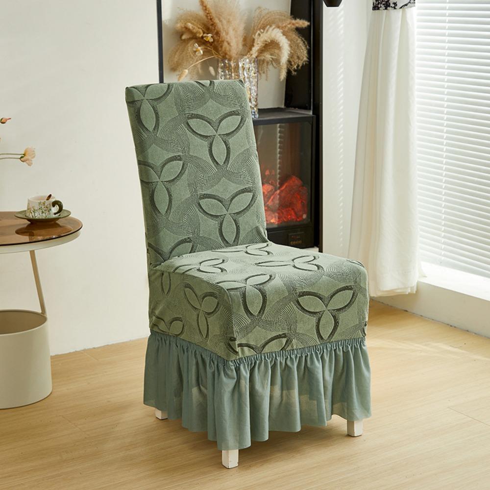 Stretchable Jacquard Chair Seat Covers Full Coverage Elastic Dining Chair Slipcovers for Hotel Restaurant Home 1pc
Stretchable Jacquard Chair Seat Covers Full Coverage Elastic Dining Chair Slipcovers for Hotel Restaurant Home 1pc