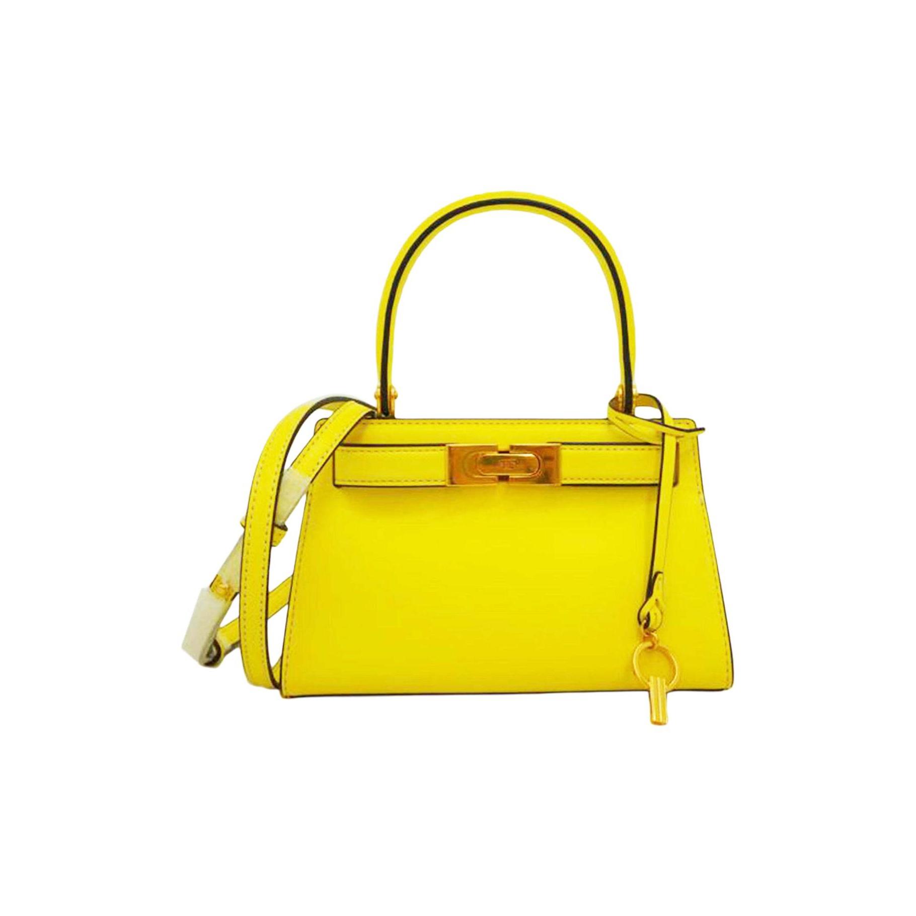 Tory Burch Lee Radziwill Signature Key And Lock Adjustable Detachable Crossbody Strap Leather Mini Shoulder Bag Women handbags Yellow 56912-739 Basic Set (Bag+Dust Bag)
Tory Burch Lee Radziwill Signature Key And Lock Adjustable Detachable Crossbody Strap Leather Mini Shoulder Bag Women handbags Yellow 56912-739 Basic Set (Bag+Dust Bag)