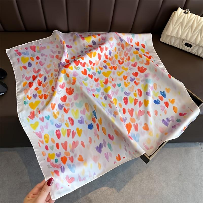 1pc Heart Print Women s Scarf | Silky Satin Texture | Neck/Hair/Bag Decoration | Daily/Date Wear | Valentine s Day Gift for Her 8Y розовый
1pc Heart Print Women s Scarf | Silky Satin Texture | Neck/Hair/Bag Decoration | Daily/Date Wear | Valentine s Day Gift for Her 8Y розовый