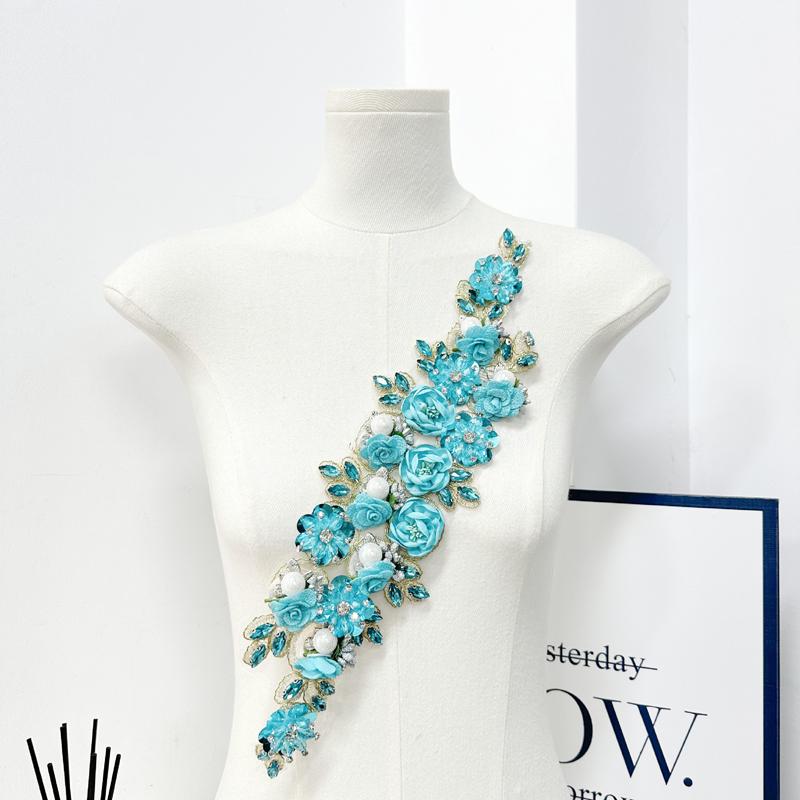 Big Rhinestone 3D Flower Applique for Sewing Clothing Headbands Diy Craft Party Decoration Fabric Trim
Big Rhinestone 3D Flower Applique for Sewing Clothing Headbands Diy Craft Party Decoration Fabric Trim