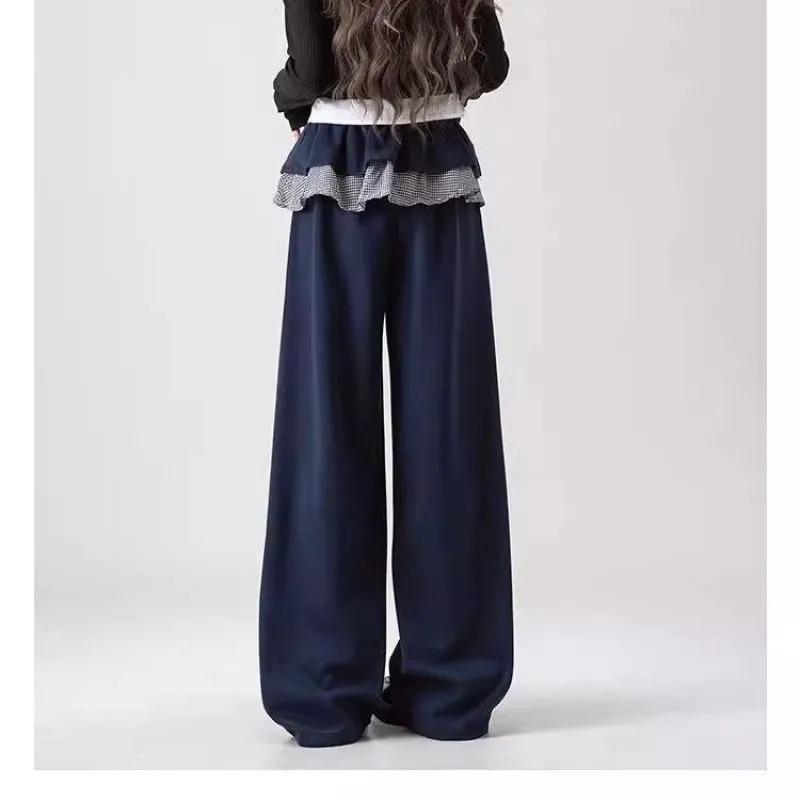 Womens Layered Ruffle Waist Wide Leg Pants S синій
Womens Layered Ruffle Waist Wide Leg Pants S синій