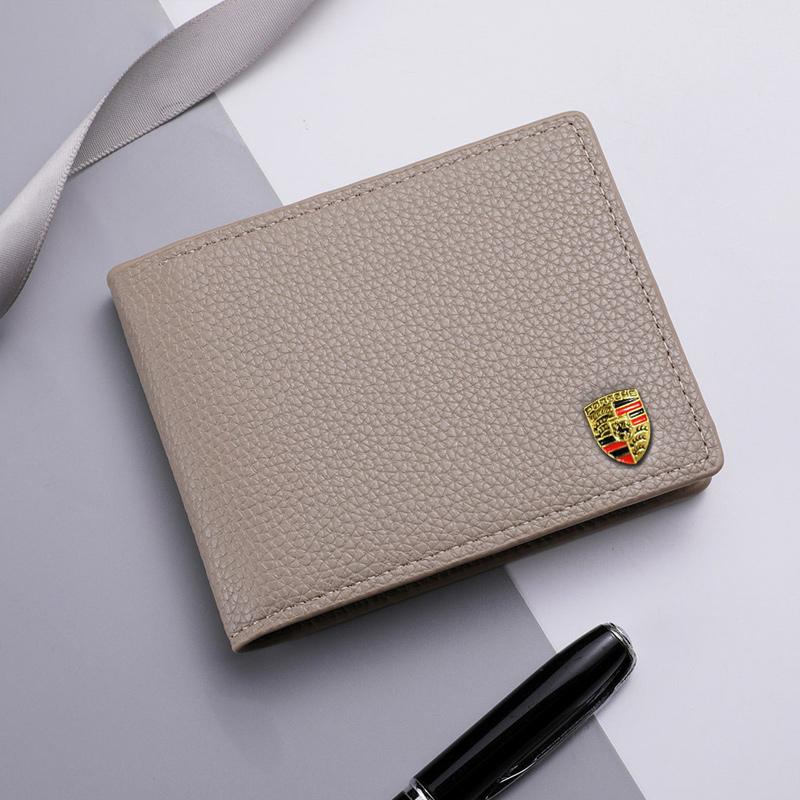 Leather Car Short Wallet Credit Card Holder Coin purse For Porsche Panamera Cayenne Taycan 911 718 Macan Carrera-GT 928 944 968 хакі
Leather Car Short Wallet Credit Card Holder Coin purse For Porsche Panamera Cayenne Taycan 911 718 Macan Carrera-GT 928 944 968 хакі
