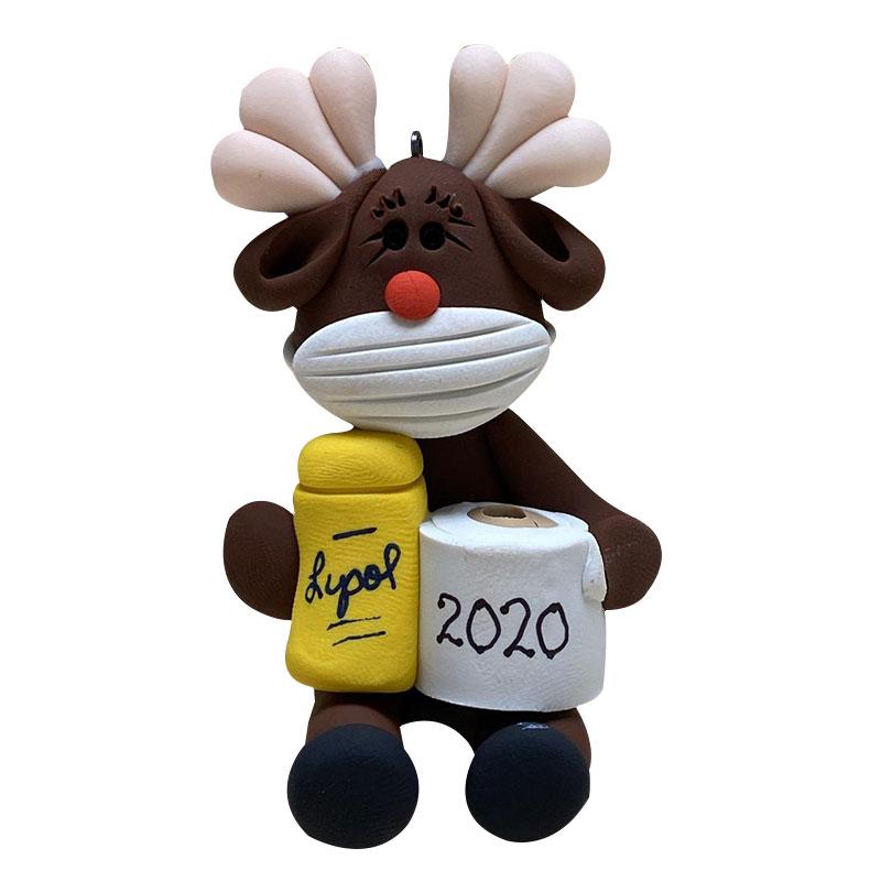 2020 Животные Украшения Носят Маски Для Лица И Держат Туалетную Бумагу Рождественское Украшение Милые Животные Подвеска Декор Для Выживания олений
2020 Животные Украшения Носят Маски Для Лица И Держат Туалетную Бумагу Рождественское Украшение Милые Животные Подвеска Декор Для Выживания олений