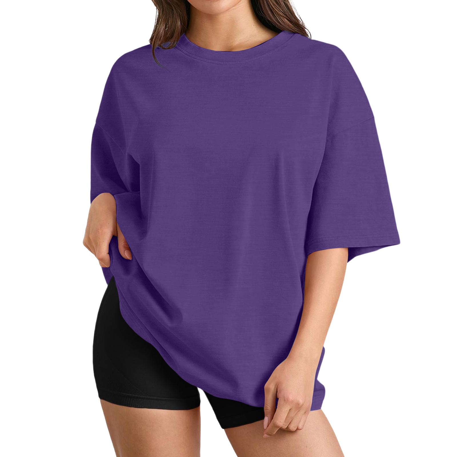 Summer Women s Loose-Fit Fashionable Casual Short-Sleeve T-Shirt Top M фіолетовий
Summer Women s Loose-Fit Fashionable Casual Short-Sleeve T-Shirt Top M фіолетовий