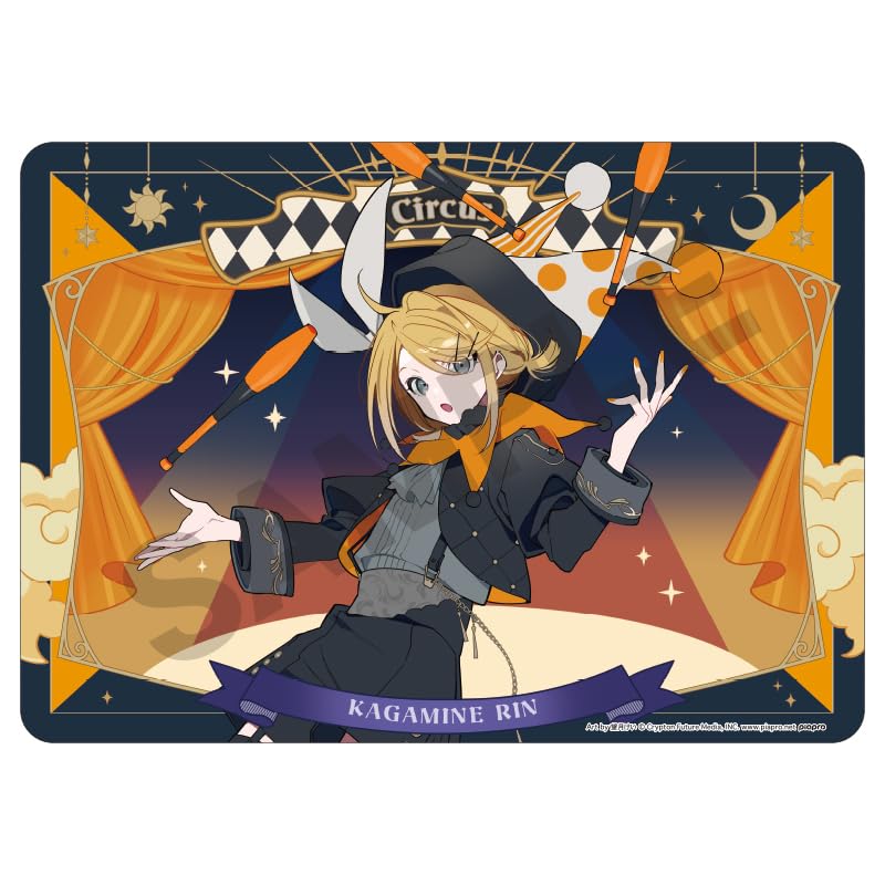 Резиновый коврик с трещинами Hatsune Miku Kagamine Rin Black Circus В372 x 522 x Г2 мм Изготовлен из резины прибл.
Резиновый коврик с трещинами Hatsune Miku Kagamine Rin Black Circus В372 x 522 x Г2 мм Изготовлен из резины прибл.